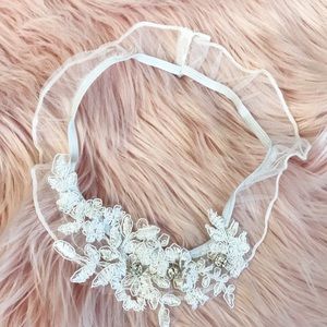 Lace leg garter wedding